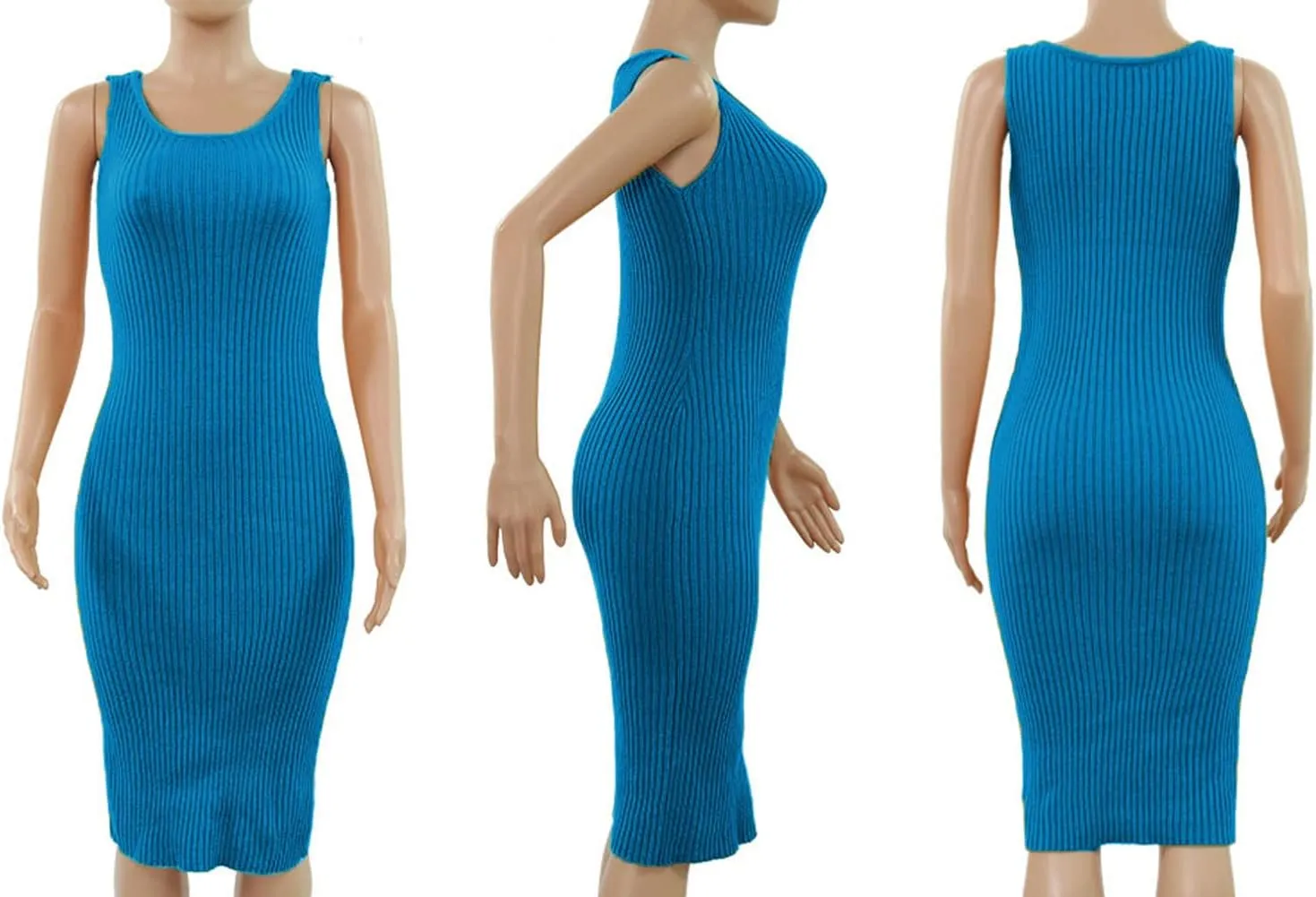 CHARTOU Women's 2 Piece Sweater Dress Sets Cable Knit Turtleneck Jumper Tank Dress Sheath Outfits