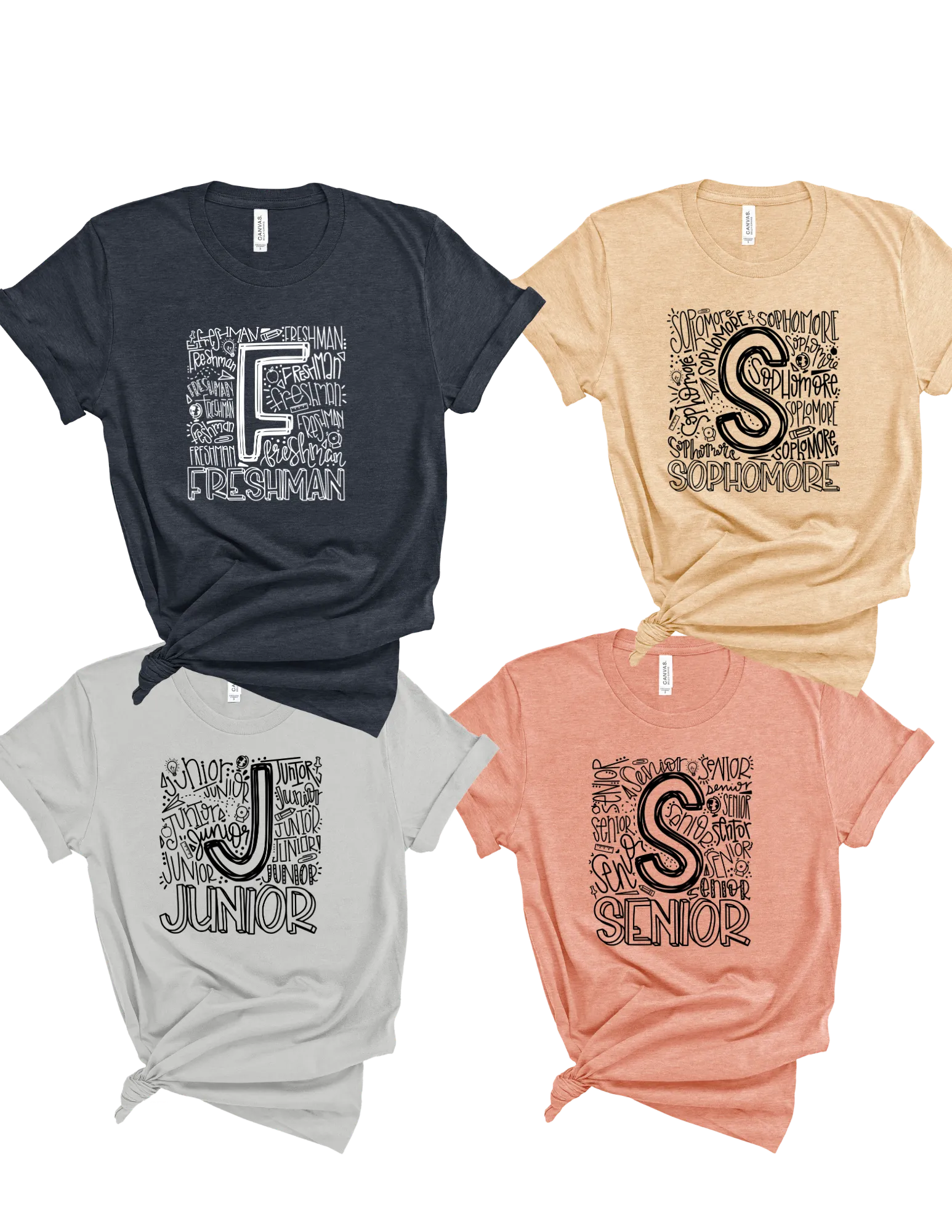 Grade Level Typography shirt