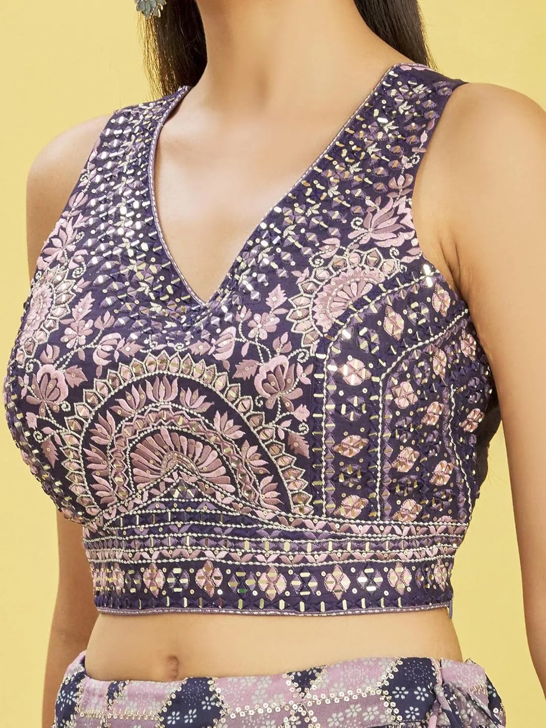 Readymade A Line Wedding Bridesmaid Lehenga With Choli And Dupatta, Party, Festive Wear For Women