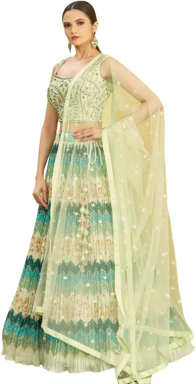 Readymade A Line Wedding Bridesmaid Lehenga With Choli And Dupatta, Party, Festive Wear For Women