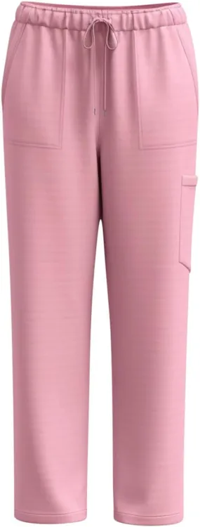 Straight Leg Pants for Women Solid Sweatpants Drawstring Elastic Waist Sweat Pant Multiple Pockets Summer Work Trouser