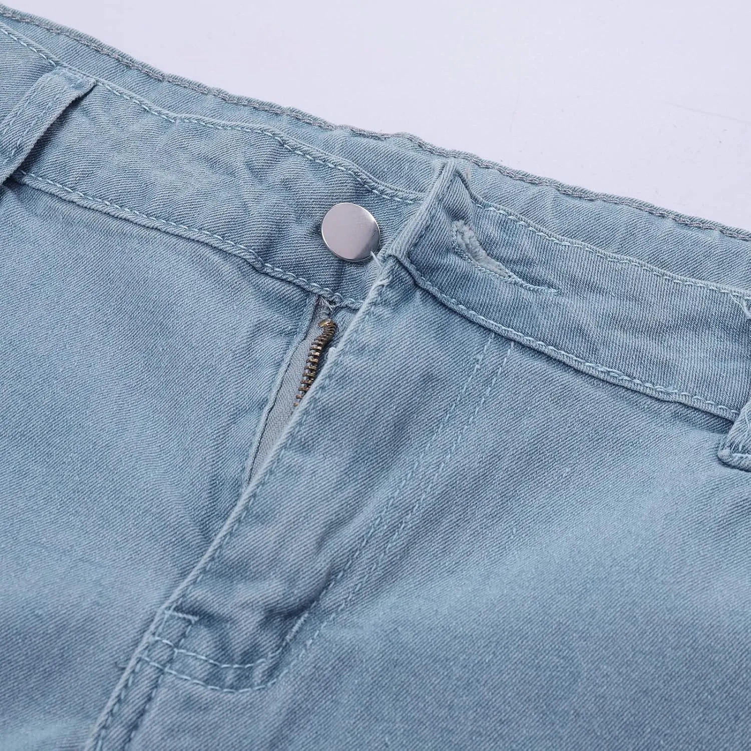 Womens Classic High Waisted Skinny Stretch Butt Lifting Jeans Slim Fit Denim Pants